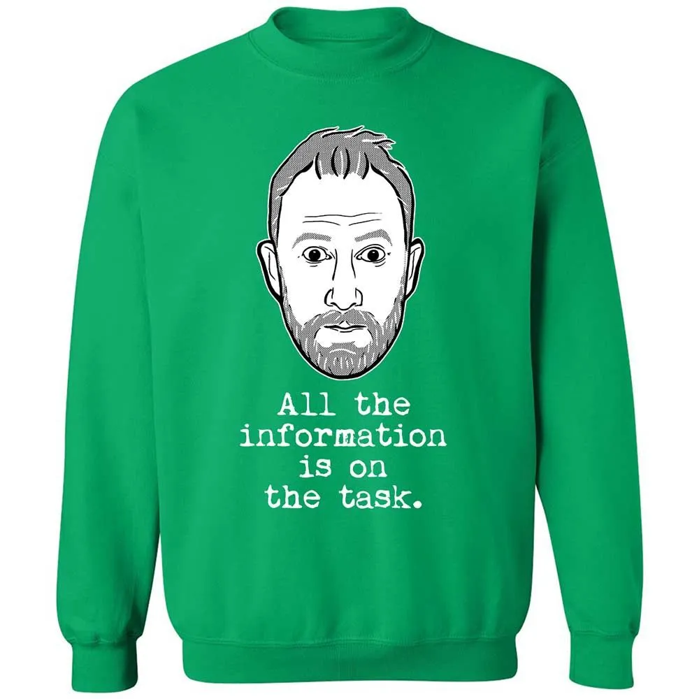 All the information is on the task - Irish Green - 13