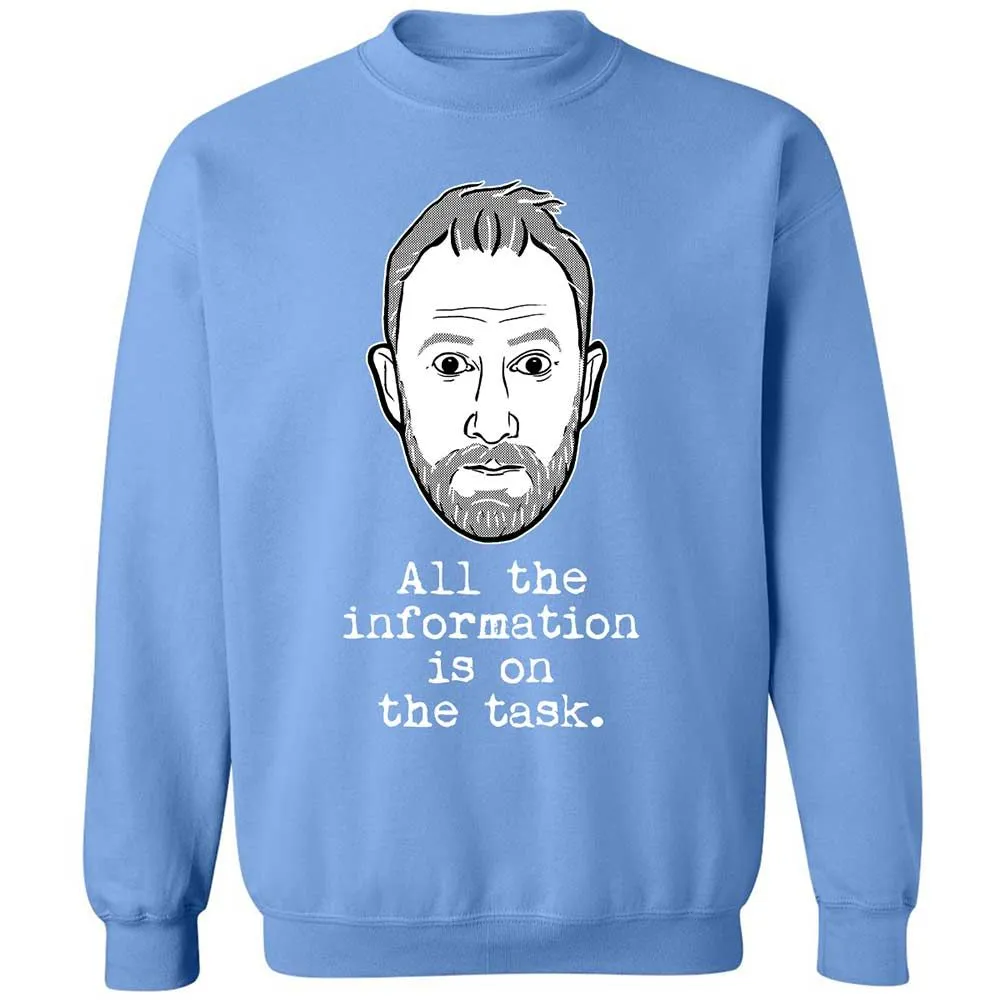 All the information is on the task - Carolina Blue - 20