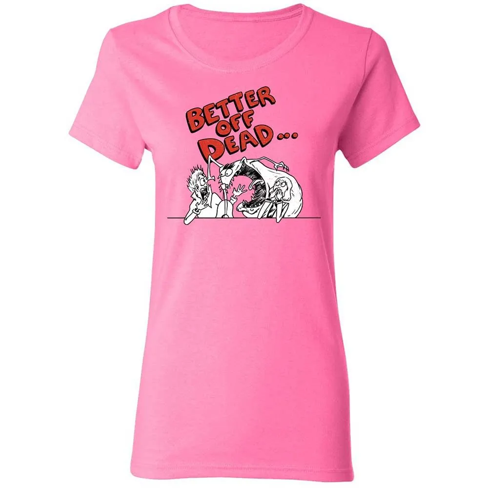 Women's T-Shirt - DKJZVXQC - Azalea - 4