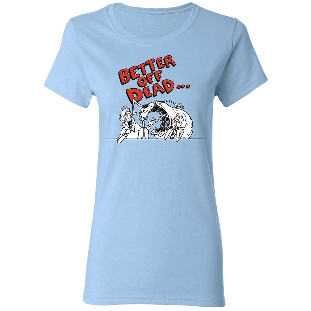 Women's T-Shirt - DKJZVXQC - Light Blue - 6