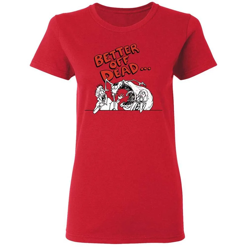 Women's T-Shirt - DKJZVXQC - Red - 9