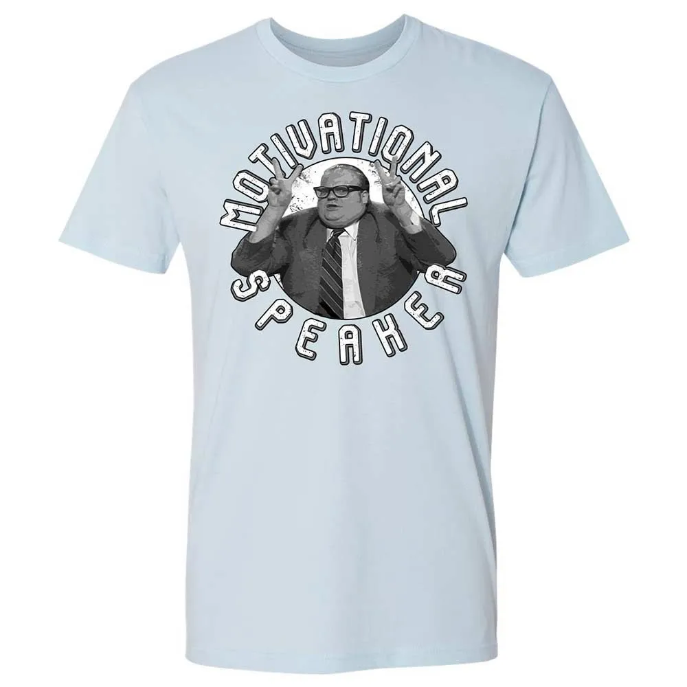 Motivational Speaker - Light Blue - 21