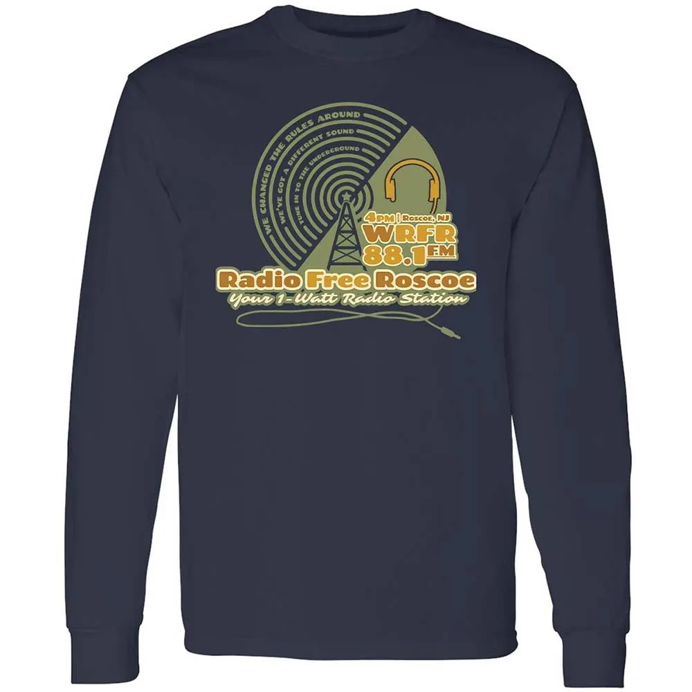 Radio Free Roscoe - Navy - 2