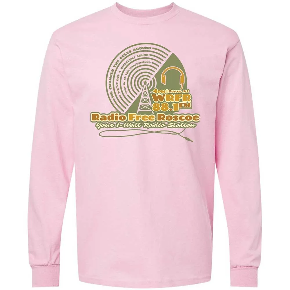 Radio Free Roscoe - Light Pink - 16