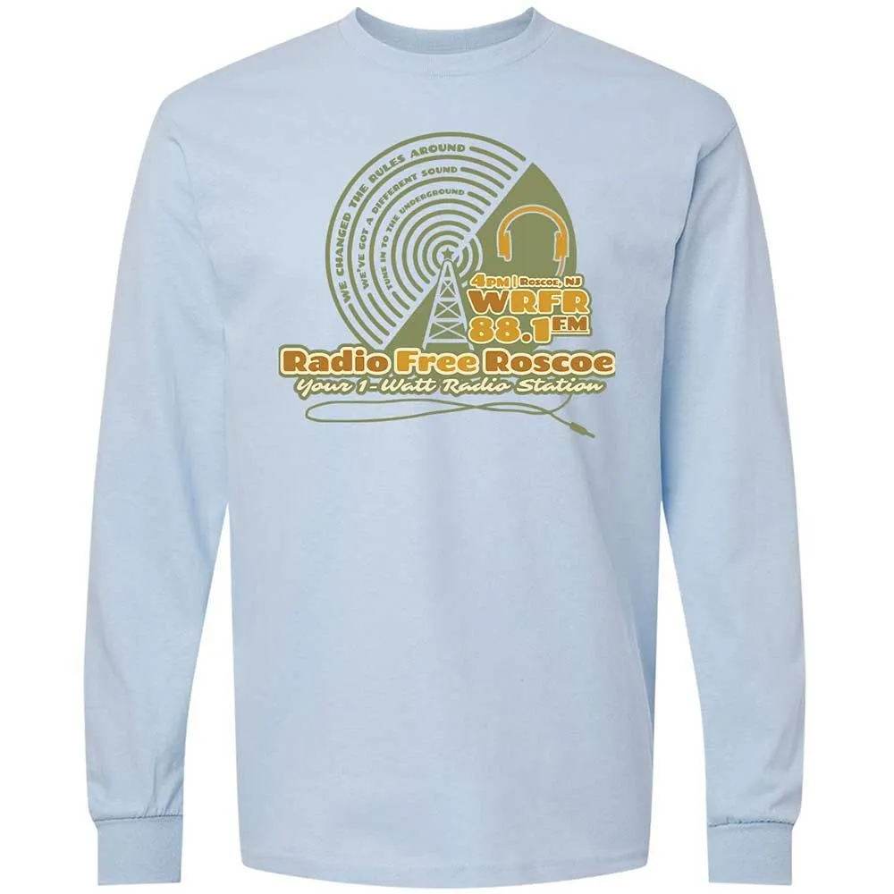 Radio Free Roscoe - Light Blue - 18