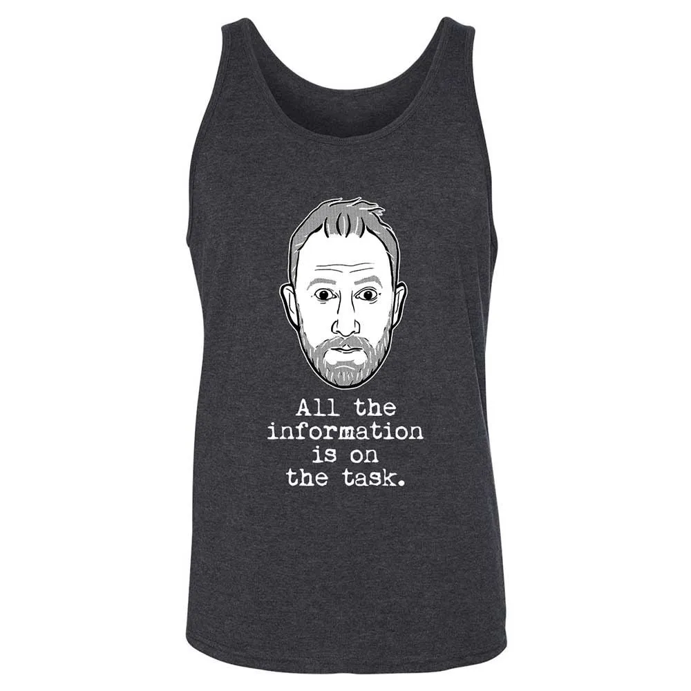 All the information is on the task - Dark Grey Heather - 5