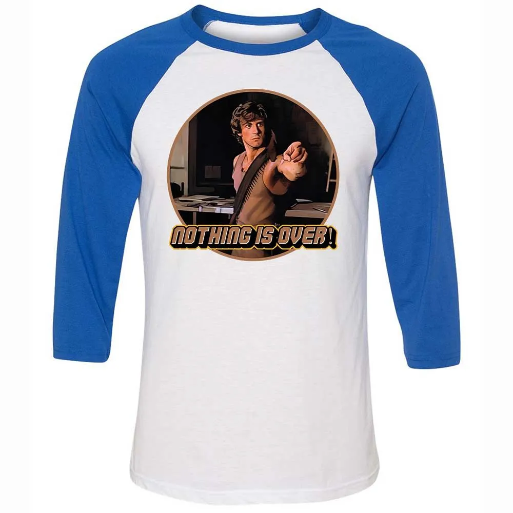 Unisex 3/4 Baseball Tee - EZWYU6V3 - White/True Royal - 10