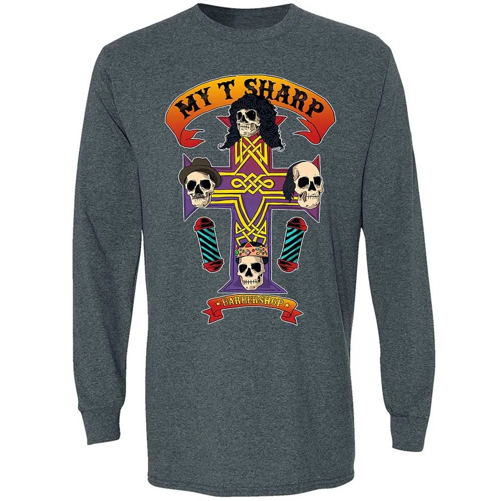 My-T-Sharp Barbershop - Dark Heather - 5