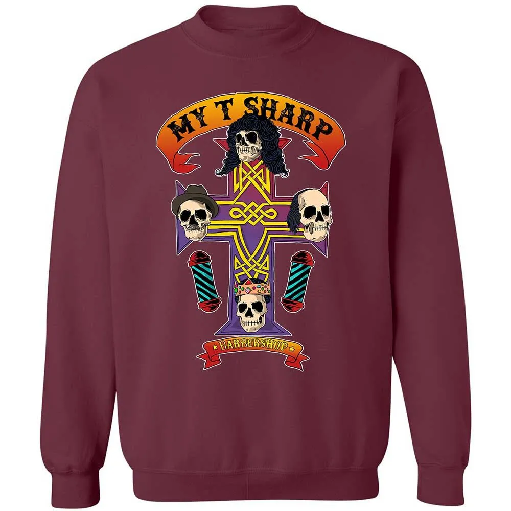 My-T-Sharp Barbershop - Maroon - 8