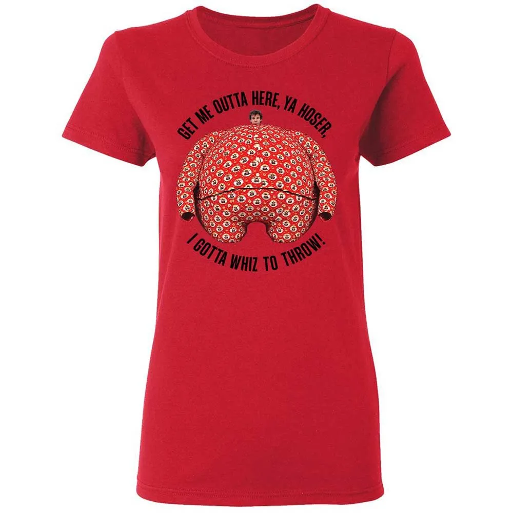 Women's T-Shirt - 2DWUTGJP - Red - 9