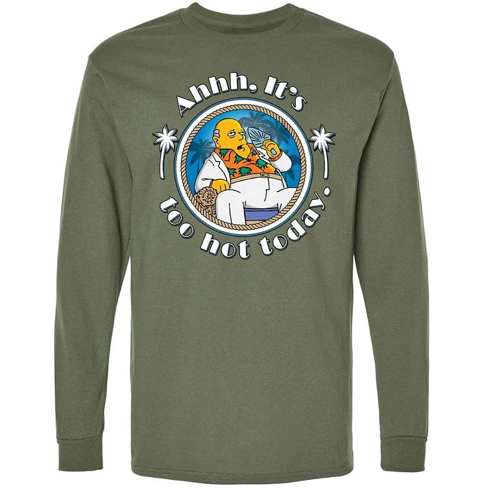 It's Too Hot Today - Military Green - 9