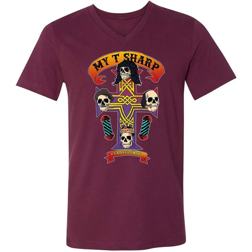 My-T-Sharp Barbershop - Maroon - 8