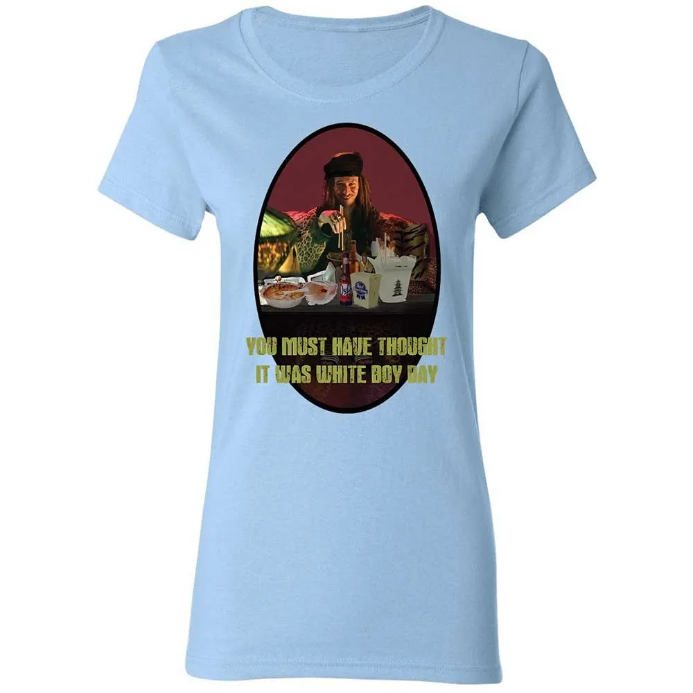 Women's T-Shirt - 85VDVJ5T - Light Blue - 13