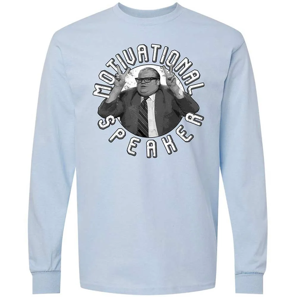 Motivational Speaker - Light Blue - 18