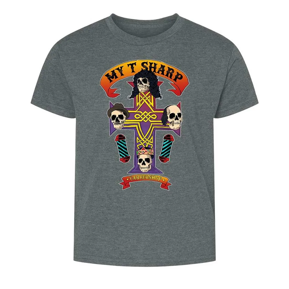 My-T-Sharp Barbershop - Dark Heather - 10