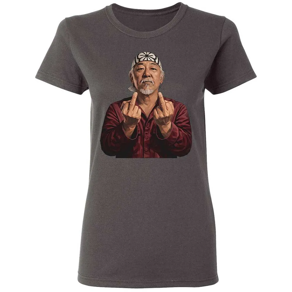 Women's T-Shirt - 4E4XDFR2 - Charcoal - 4