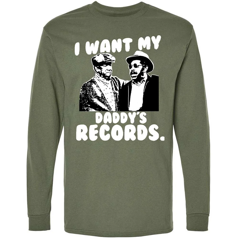 I Want My Daddy's Records - Military Green - 9