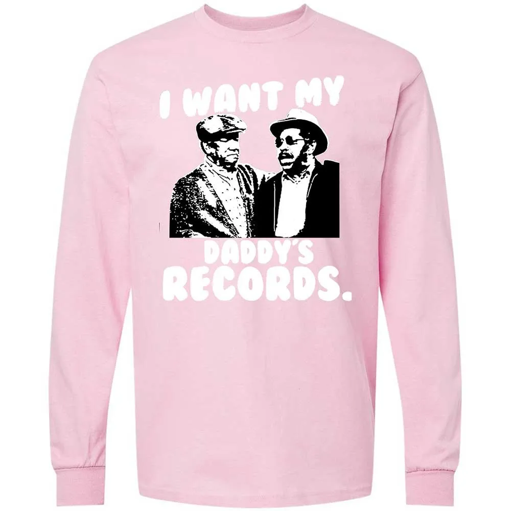 I Want My Daddy's Records - Light Pink - 16