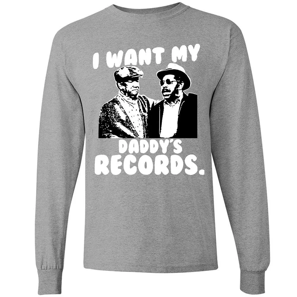 I Want My Daddy's Records - Sport Grey - 19