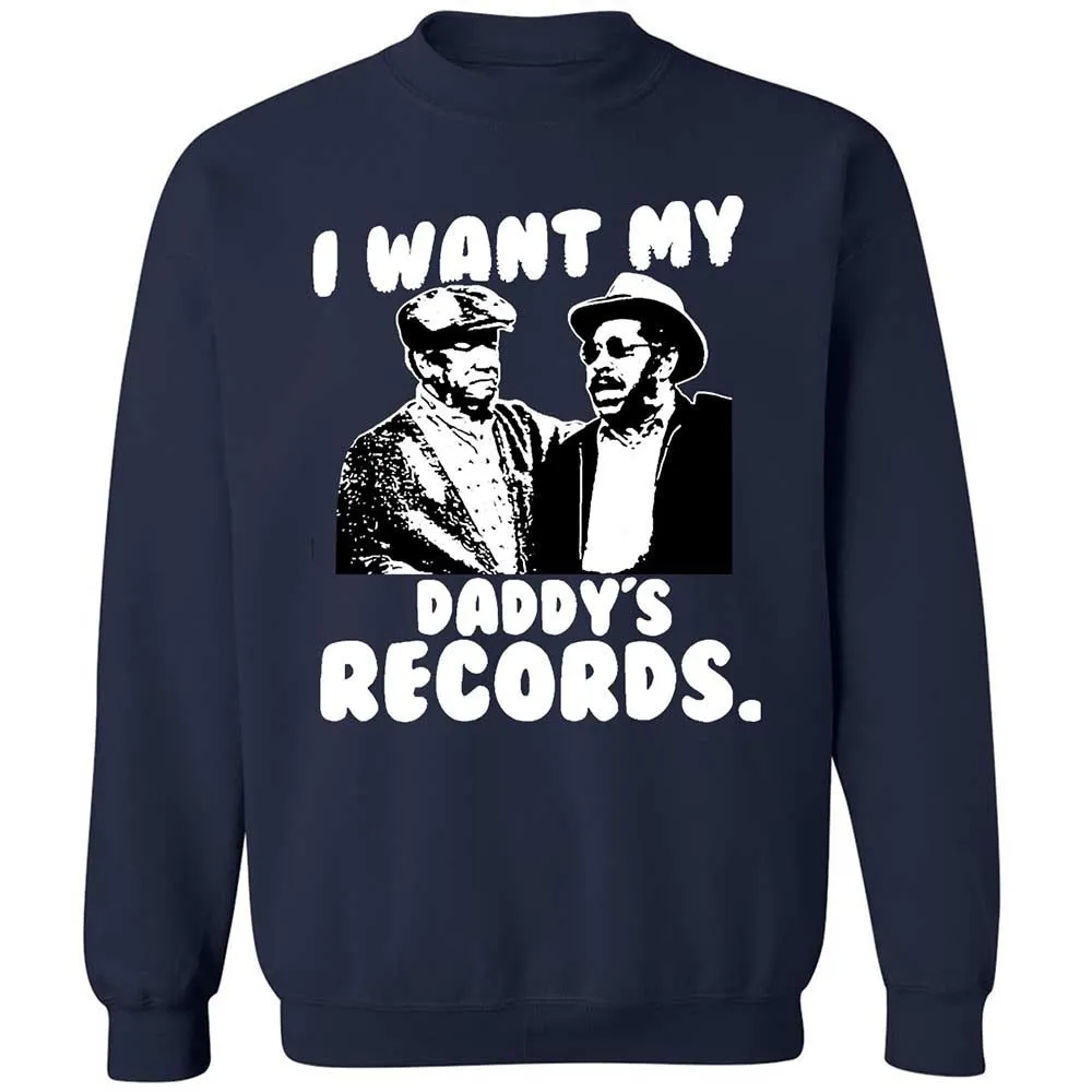 I Want My Daddy's Records - Navy - 2