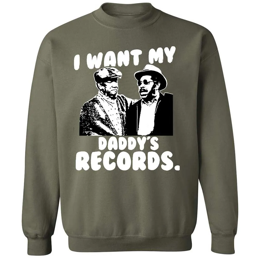 I Want My Daddy's Records - Military Green - 9