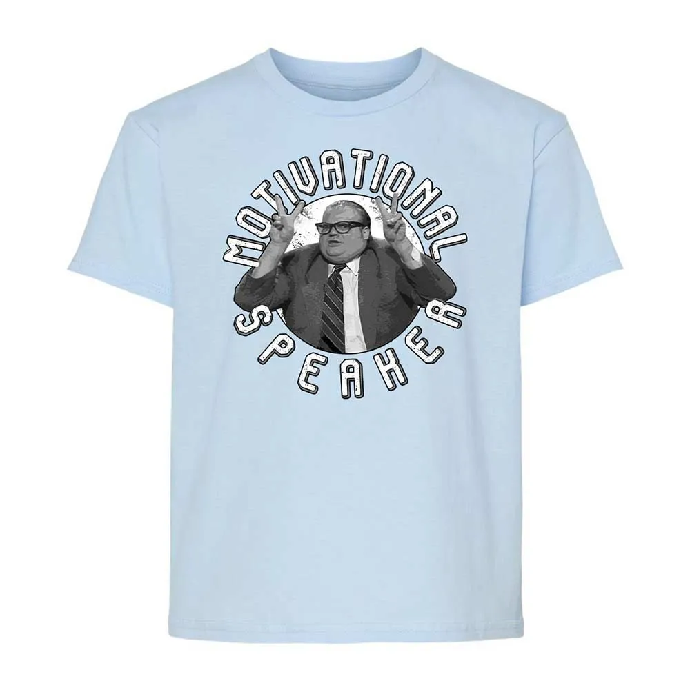 Motivational Speaker - Light Blue - 6