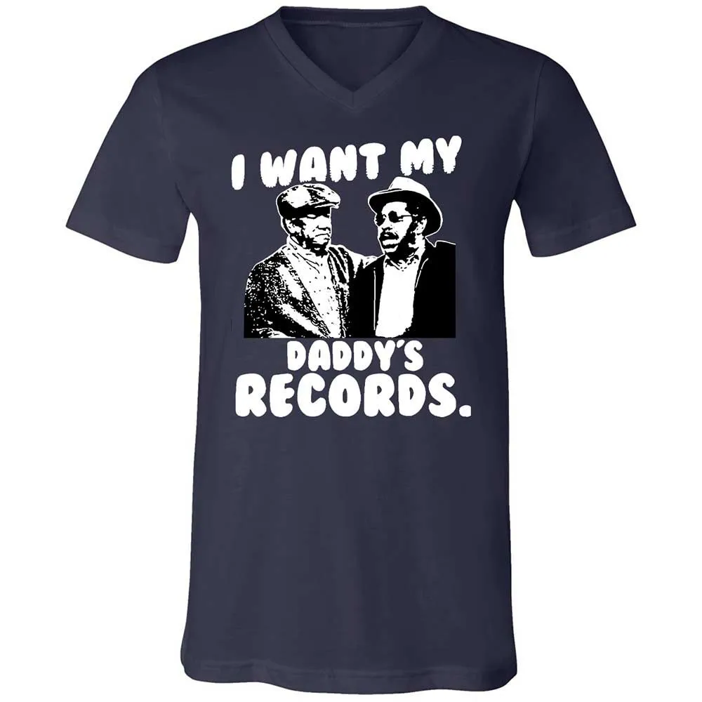 I Want My Daddy's Records - Navy - 2