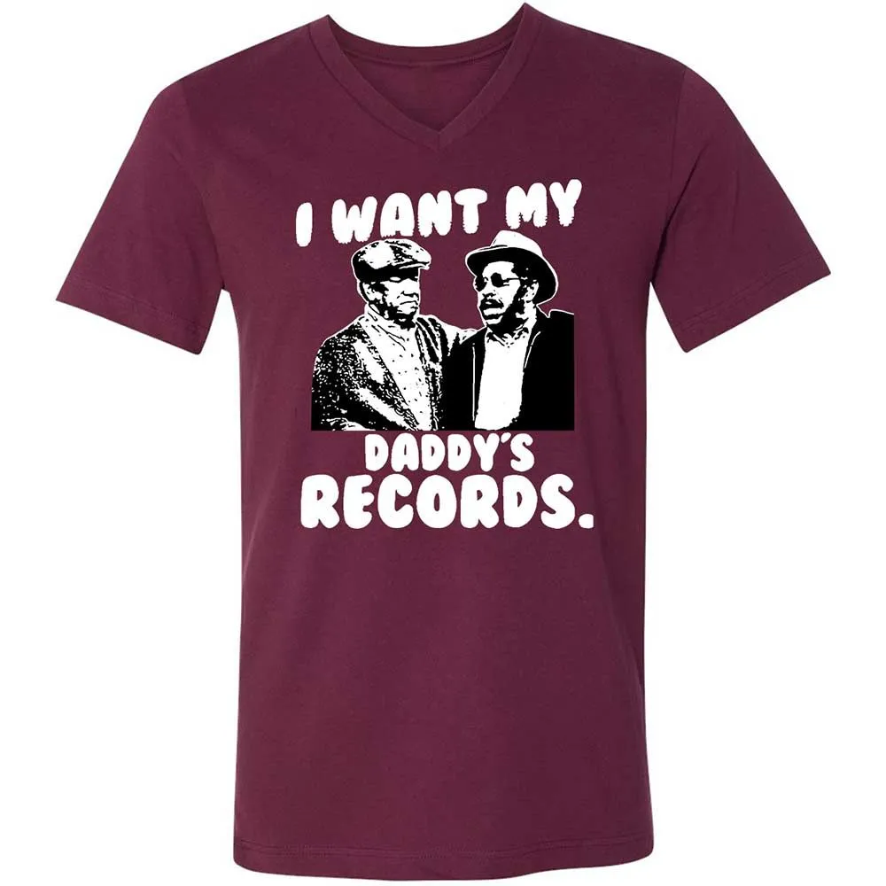 I Want My Daddy's Records - Maroon - 8