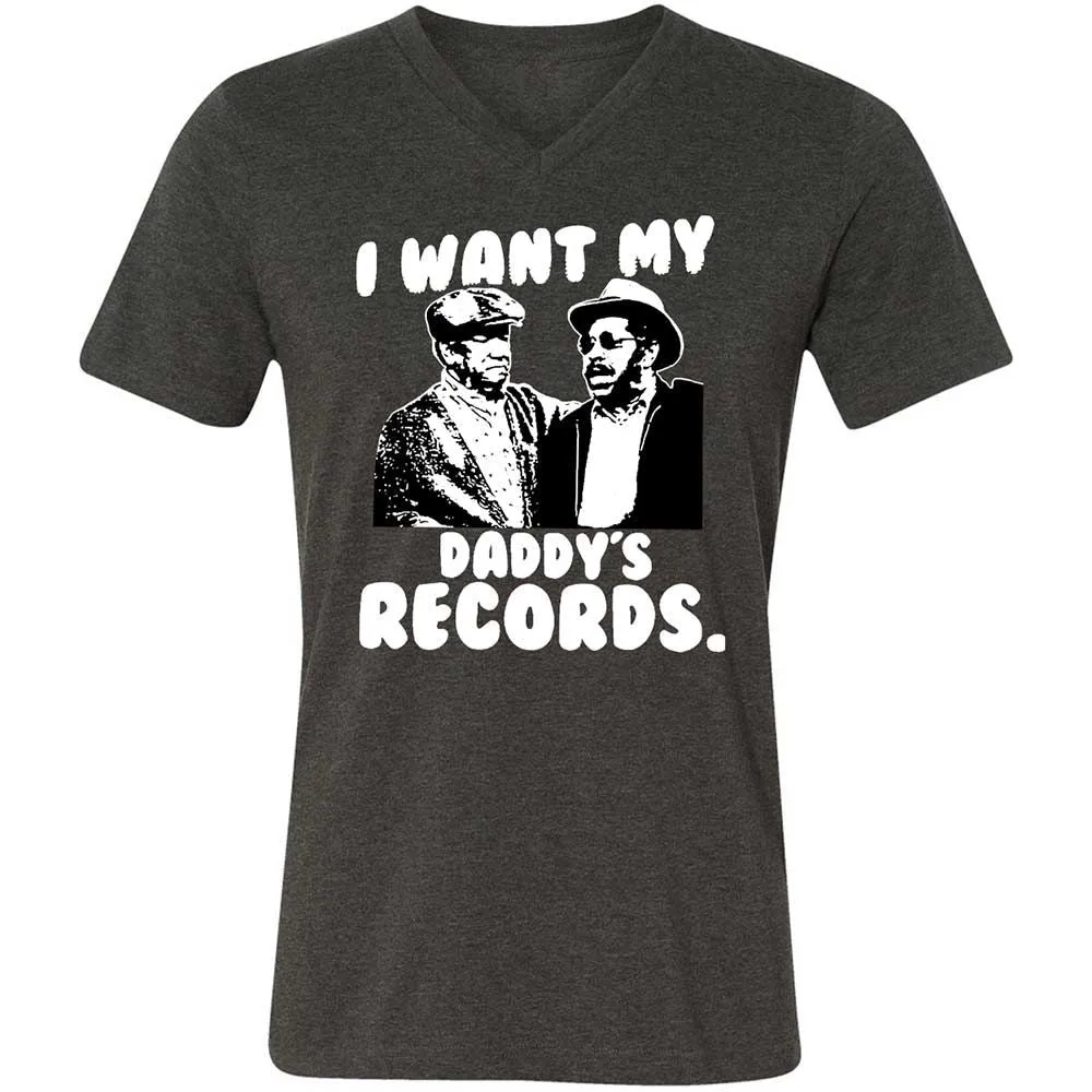 I Want My Daddy's Records - Dark Grey Heather - 9