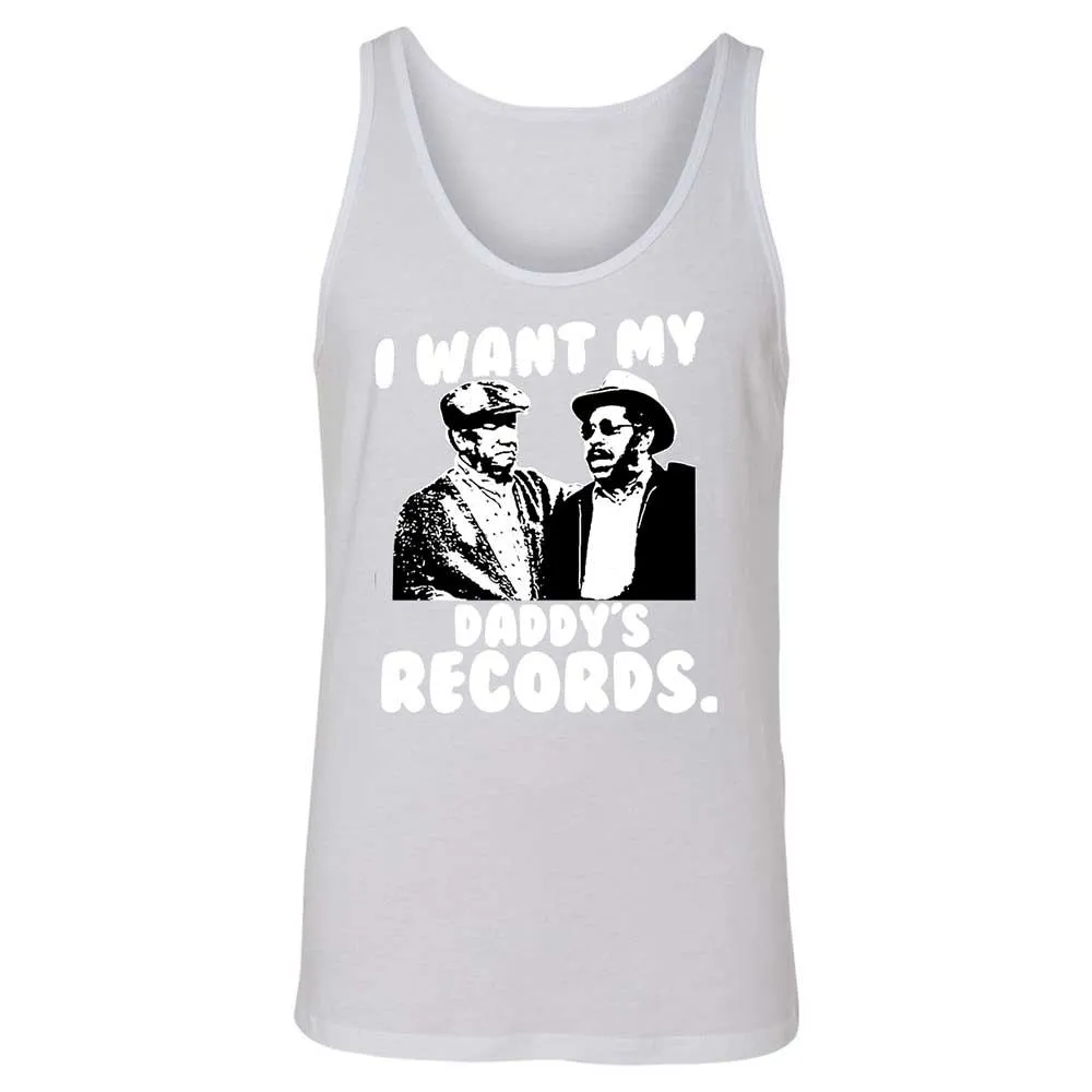 I Want My Daddy's Records - White - 9