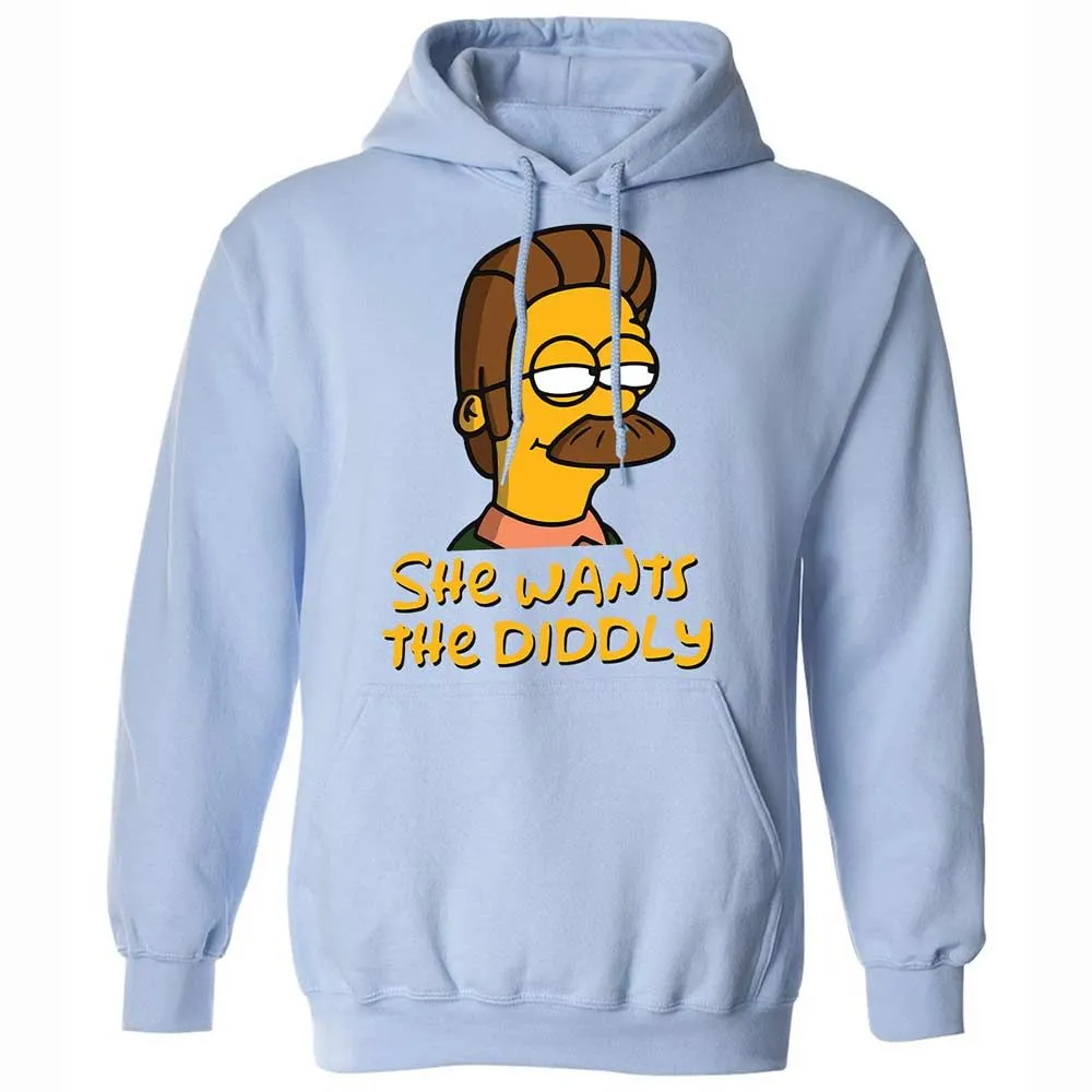 She Wants The Diddly - Light Blue - 5