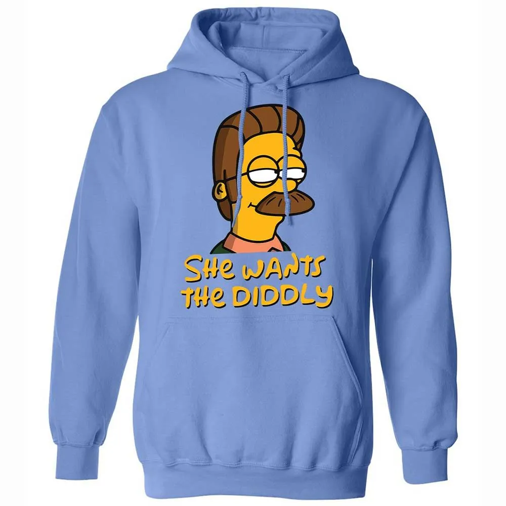 She Wants The Diddly - Carolina Blue - 6