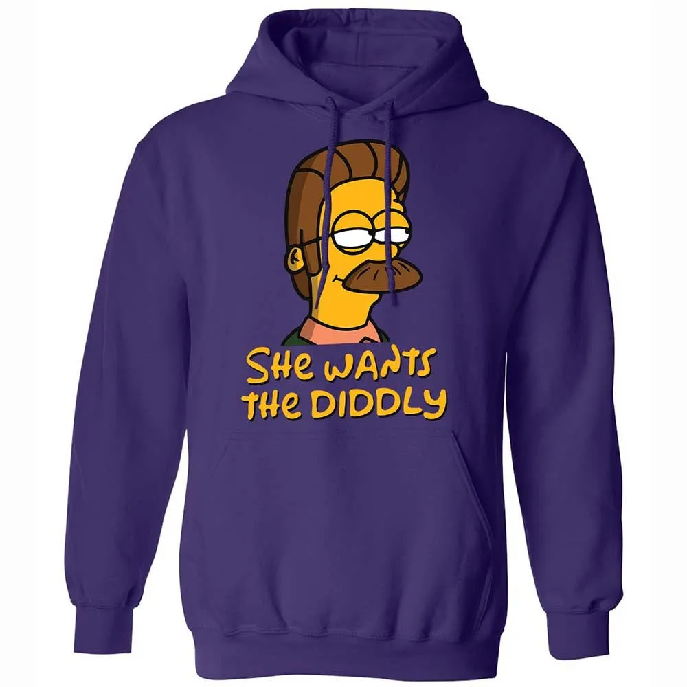 She Wants The Diddly - Purple - 10