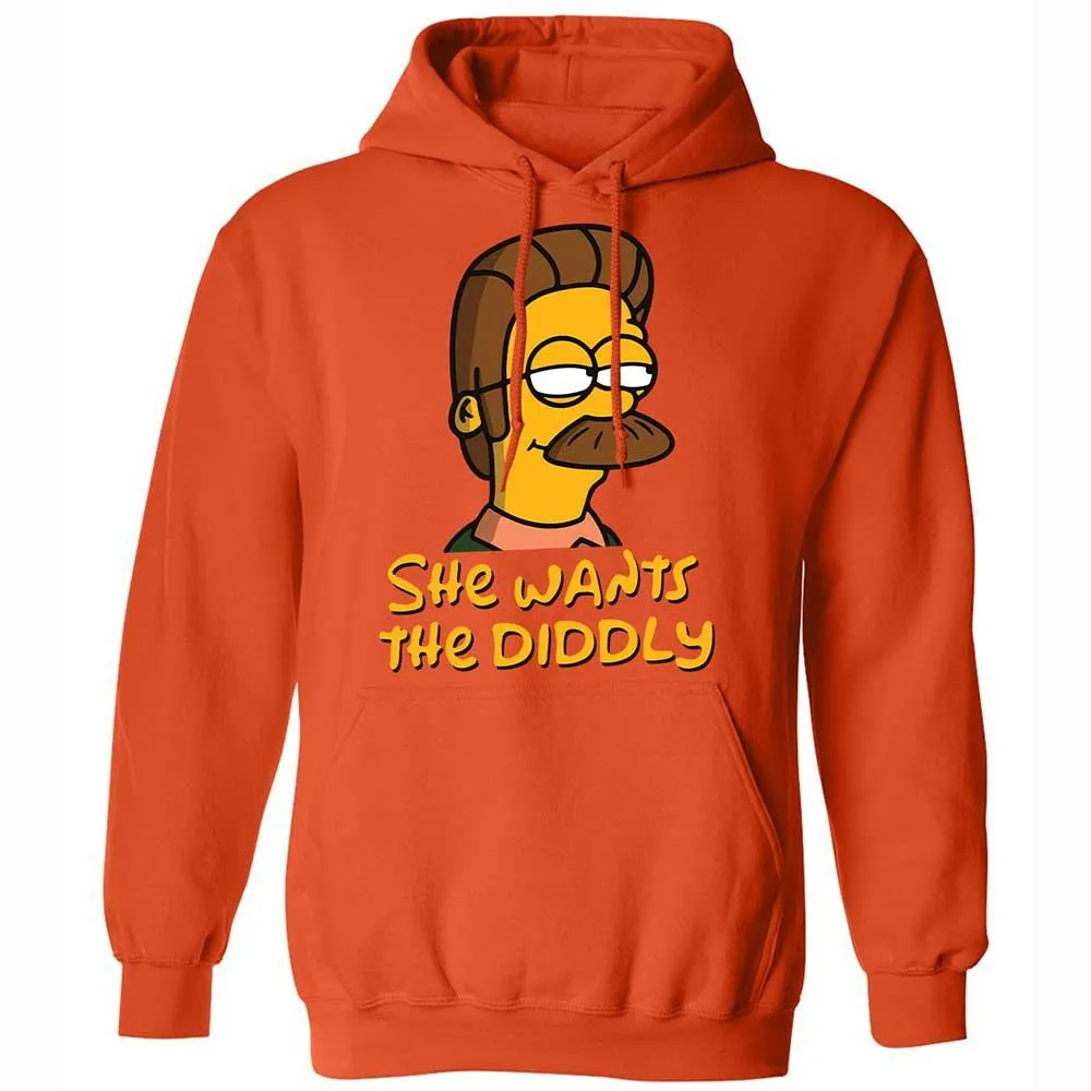 She Wants The Diddly - Orange - 12