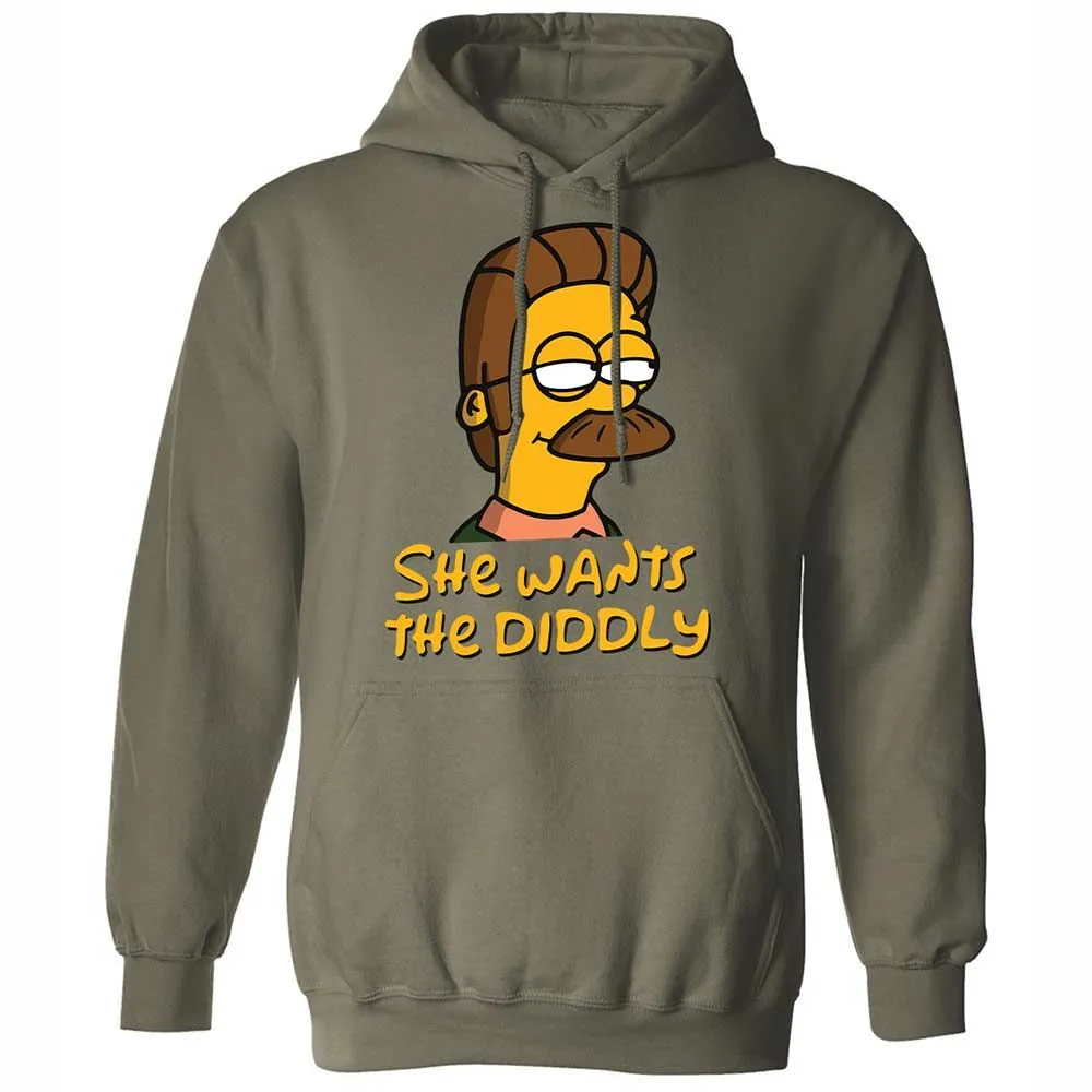 She Wants The Diddly - Military Green - 21