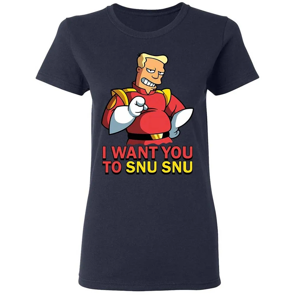Women's T-Shirt - S4QG8ZQA - Navy - 14