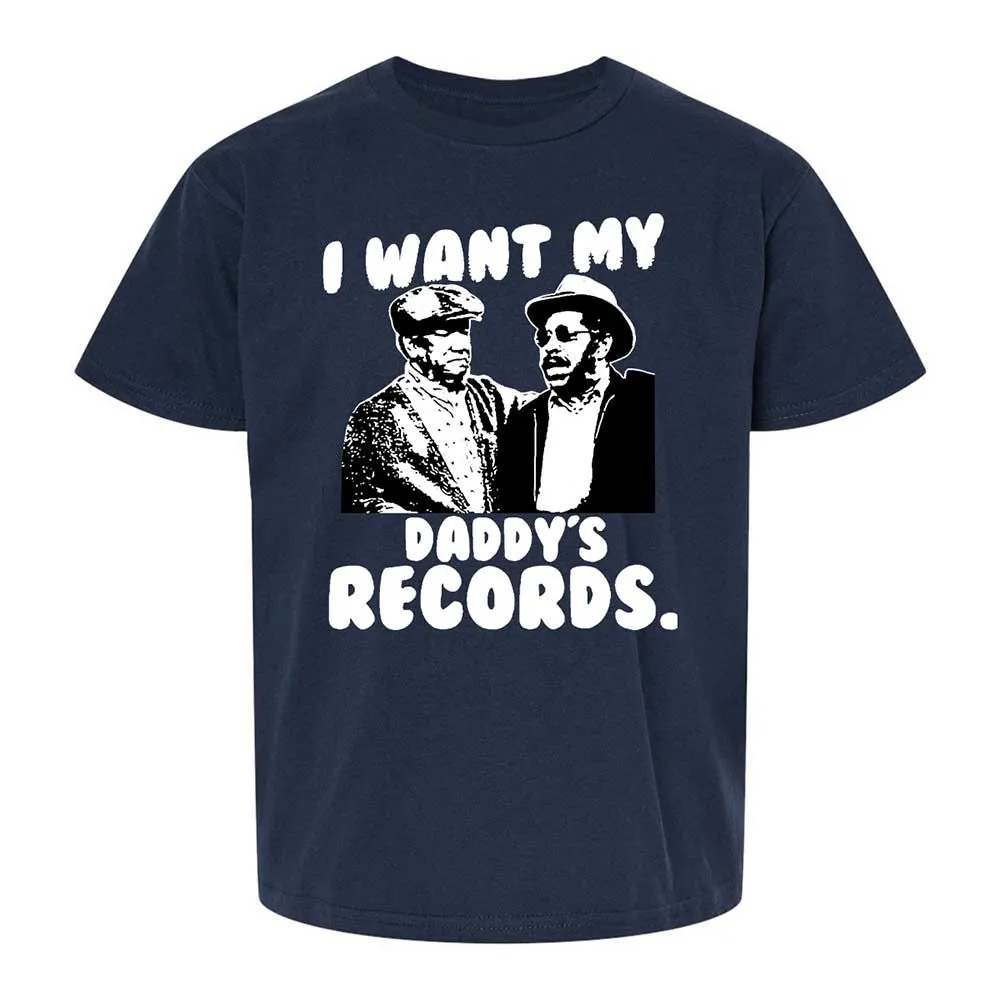 I Want My Daddy's Records - Navy - 2