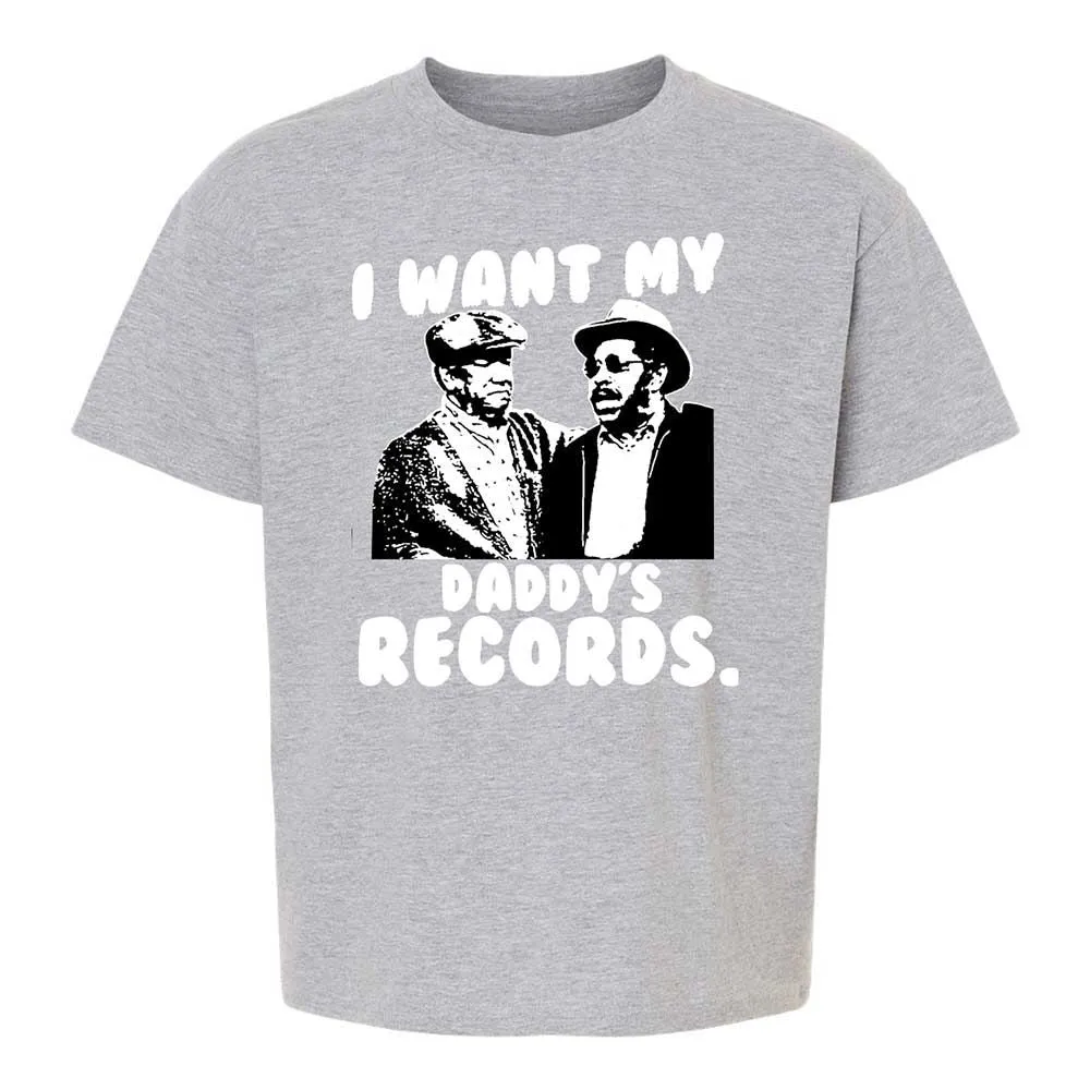 I Want My Daddy's Records - Sport Grey - 3