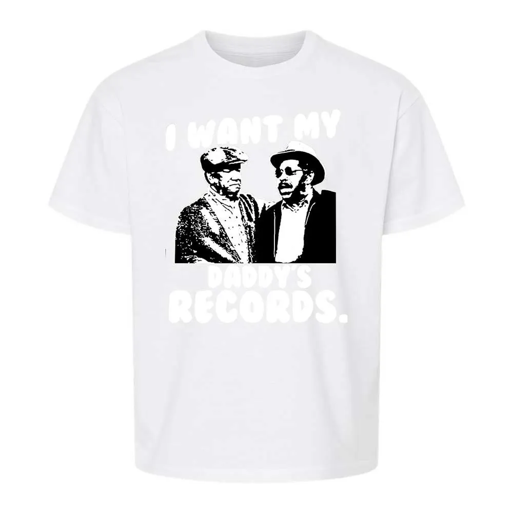I Want My Daddy's Records - White - 5