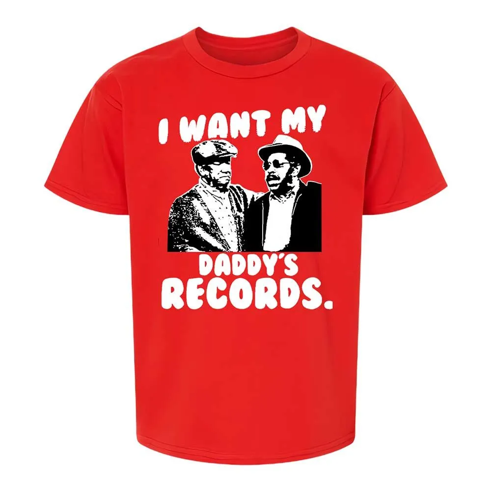 I Want My Daddy's Records - Red - 8