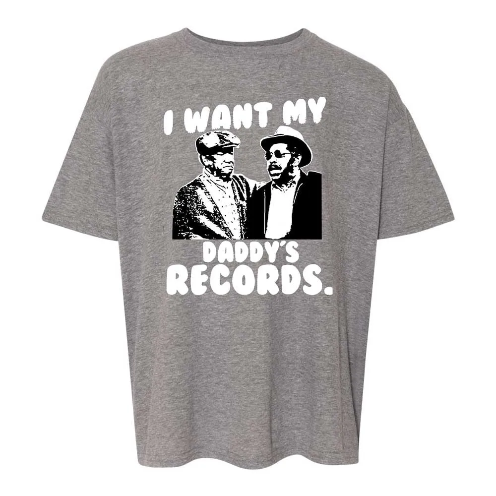I Want My Daddy's Records - Graphite Heather - 12