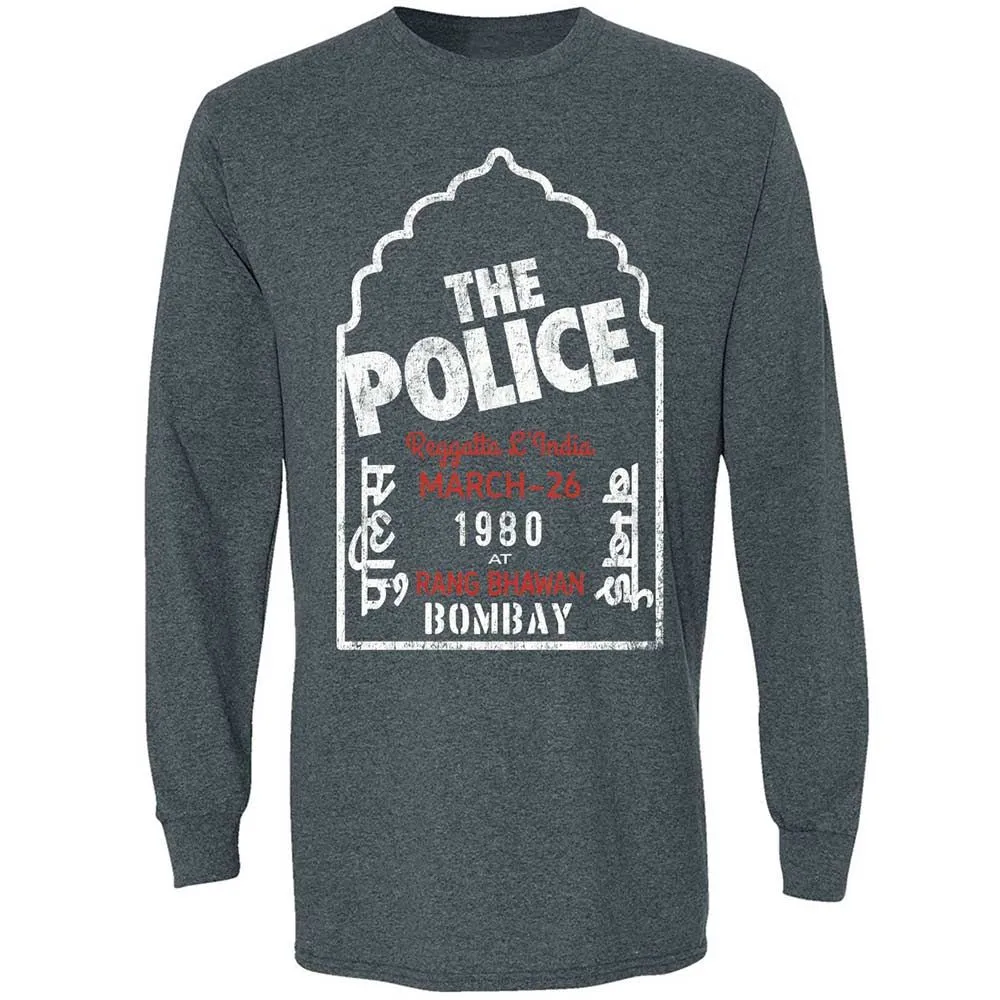 Long Sleeve T-Shirt - VSK9RYXB - Dark Heather - 5
