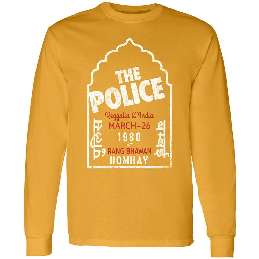 Long Sleeve T-Shirt - VSK9RYXB - Gold - 13