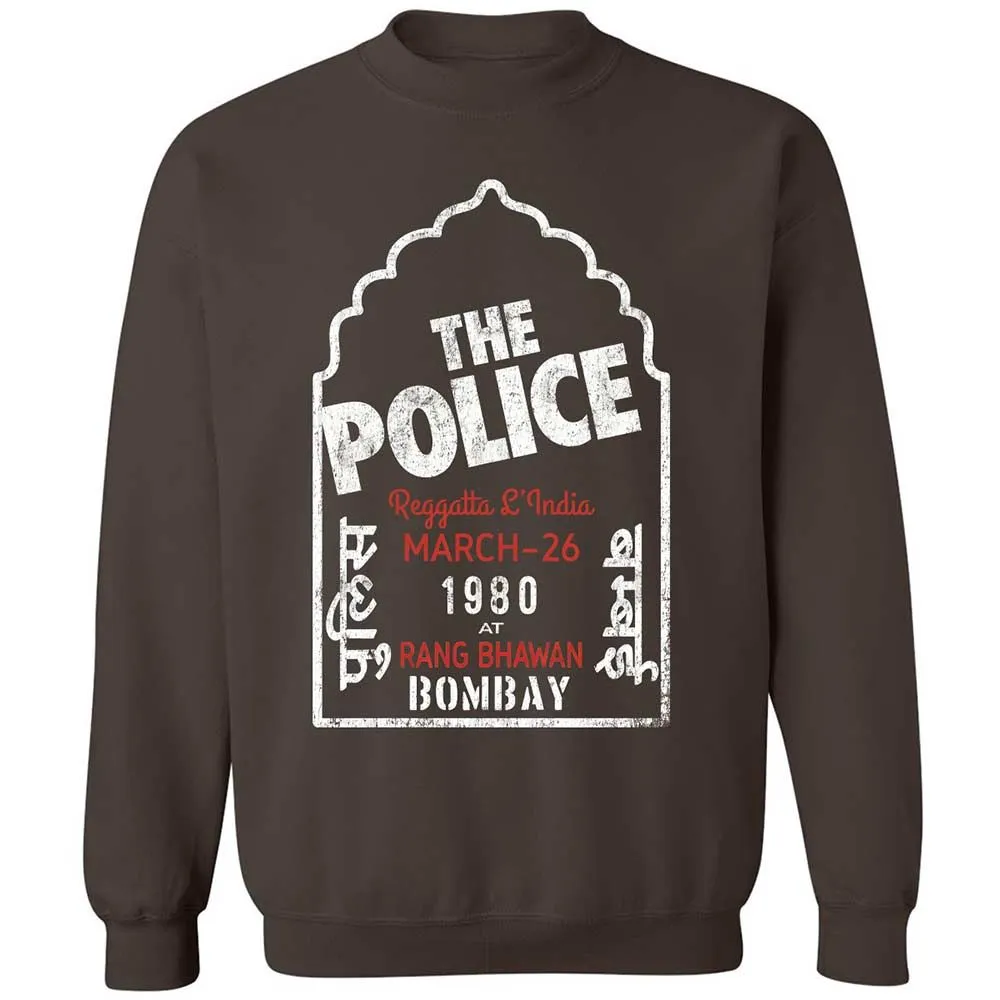 Classic Unisex Sweatshirt - Q45MC7JT - Dark Chocolate - 4