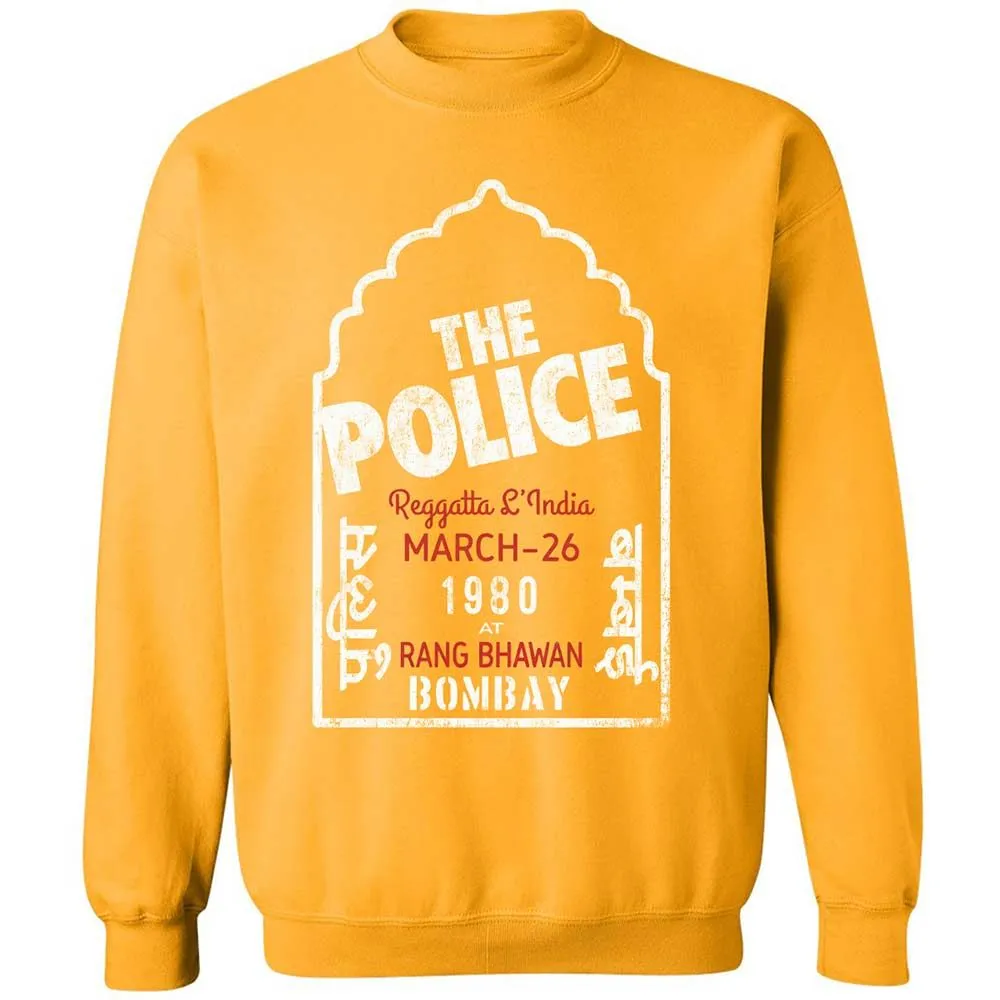 Classic Unisex Sweatshirt - Q45MC7JT - Gold - 14