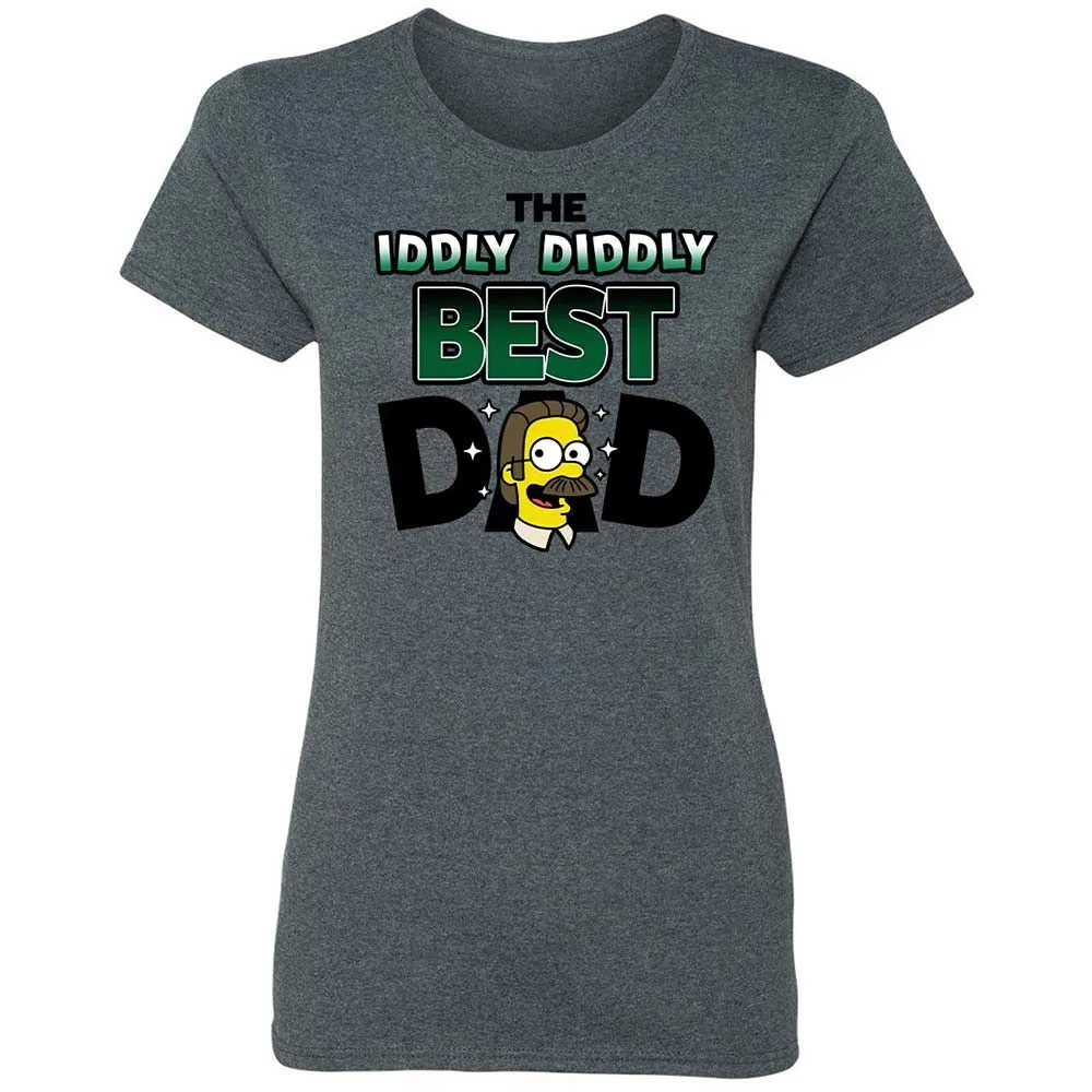 The Iddly diddly best dad - Dark Heather - 16