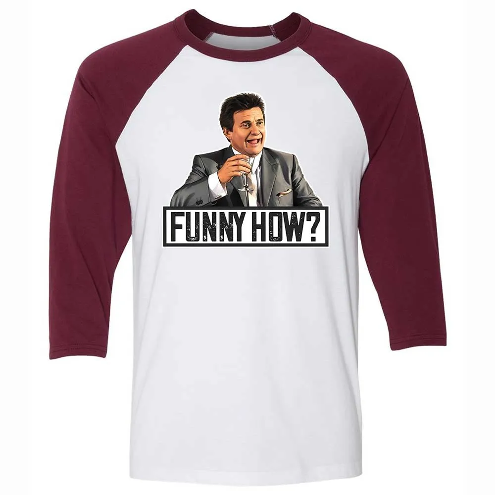 Unisex 3/4 Baseball Tee - 2HL9WL7V - White/Maroon - 7