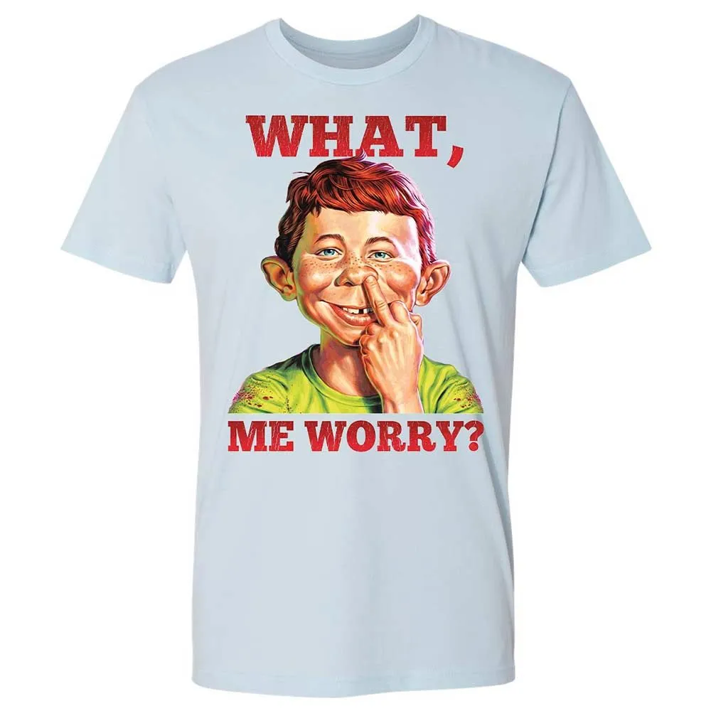 What, me worry - Light Blue - 4