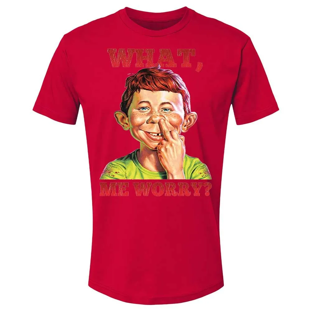 What, me worry - Red - 7
