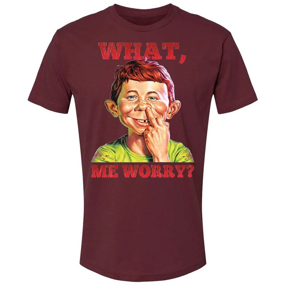 What, me worry - Maroon - 19